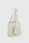 VERDE FASHION | Borsa a spalla con pochette removibile