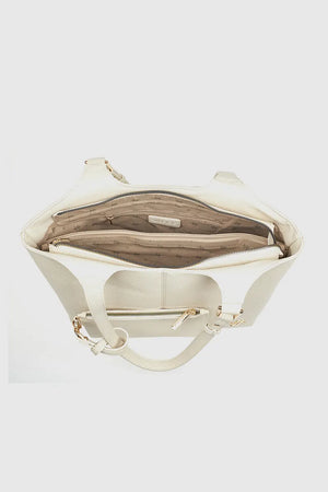 VERDE FASHION | Borsa a spalla con pochette removibile