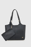 VERDE FASHION | Borsa a spalla con pochette removibile