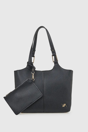 VERDE FASHION | Borsa a spalla con pochette removibile