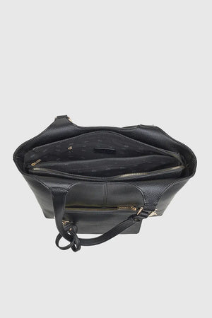 VERDE FASHION | Borsa a spalla con pochette removibile