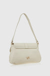 VERDE FASHION | Borsa a spalla con patta e tracolla
