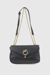 VERDE FASHION | Borsa a tracolla con patta