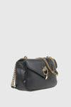 VERDE FASHION | Borsa a tracolla con patta