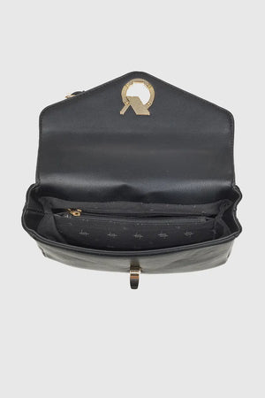 VERDE FASHION | Borsa a tracolla con patta