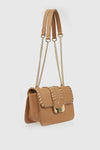VERDE FASHION | Borsa in ecopelle con borchie