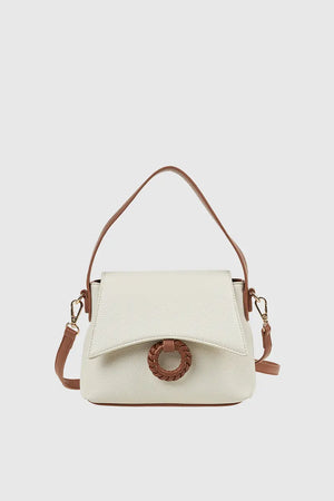 VERDE FASHION | Borsa a tracolla con patta