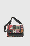 VERDE FASHION | Borsa a tracolla logo multicolor