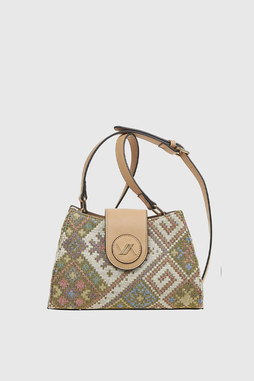 VERDE FASHION | Borsa a tracolla multicolor