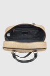 VERDE FASHION | Borsa baguette in rafia