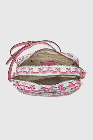 VERDE FASHION | Camera bag con stampa