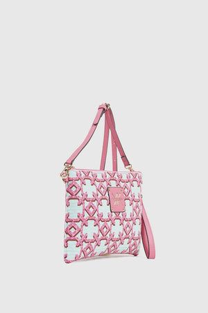VERDE FASHION | Pochette a bustina con stampa