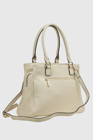 VERDE FASHION | Borsa a spalla tre scomparti