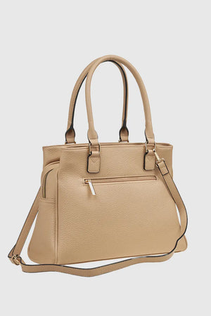 VERDE FASHION | Borsa a spalla tre scomparti