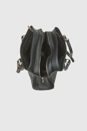 VERDE FASHION | Borsa a spalla tre scomparti