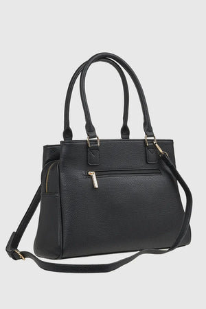 VERDE FASHION | Borsa a spalla tre scomparti