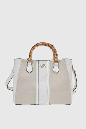 VERDE FASHION | Tote bag manico bamboo