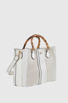 VERDE FASHION | Tote bag manico bamboo