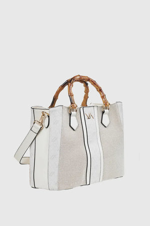 VERDE FASHION | Tote bag manico bamboo