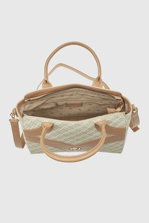 VERDE FASHION | Tote bag trama logo