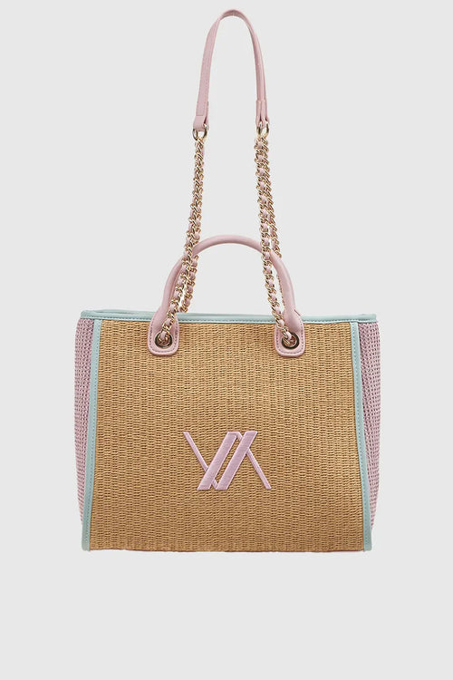 VERDE FASHION | Shopping bag in rafia