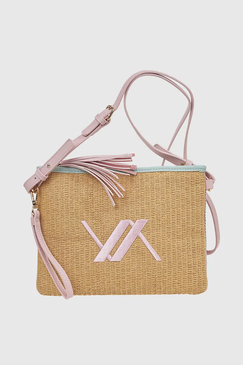 VERDE FASHION | Mini bag in rafia a bustina