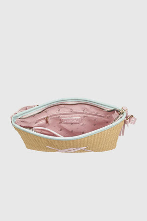 VERDE FASHION | Mini bag in rafia a bustina