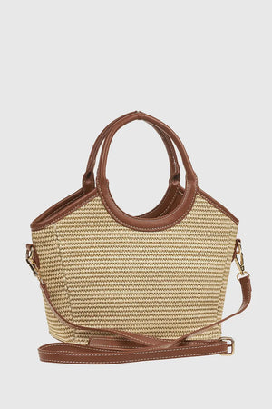 VERDE FASHION | Borsa a mano in rafia