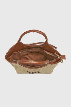 VERDE FASHION | Borsa a mano in rafia