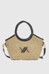 VERDE FASHION | Borsa a mano in rafia