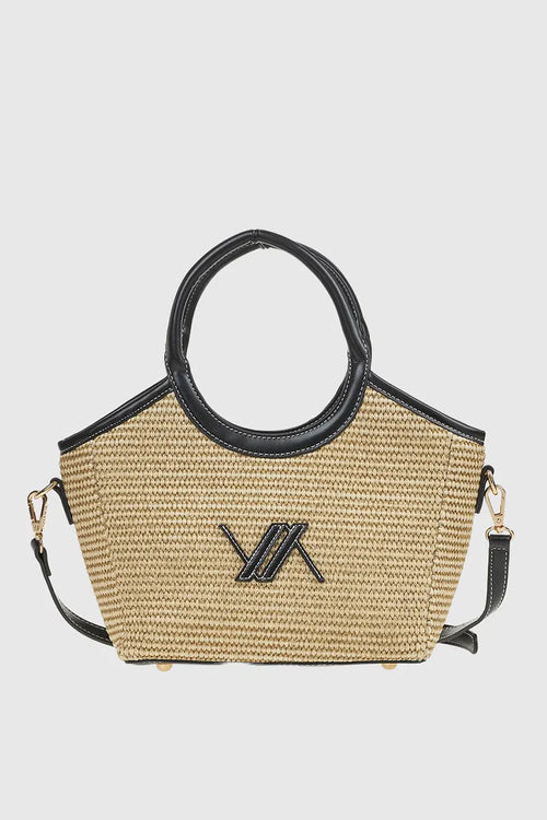 VERDE FASHION | Borsa a mano in rafia