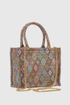 VERDE FASHION | Mini bag etnica a tracolla