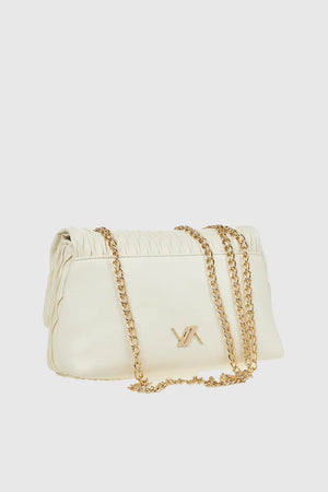 VERDE FASHION | Pochette ecopelle trama ondulata
