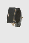 VERDE FASHION | Pochette ecopelle trama ondulata