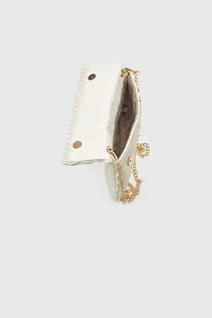 VERDE FASHION | Pochette ecopelle a bustina