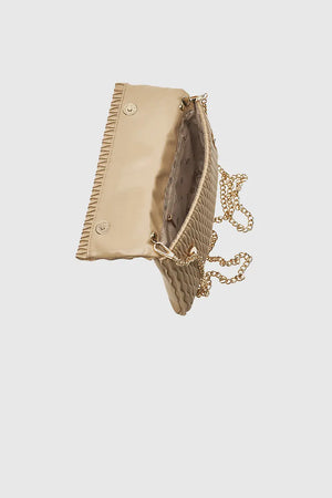 VERDE FASHION | Pochette ecopelle a bustina