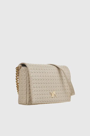 VERDE FASHION | Pochette ecopelle trama intrecciata