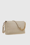 VERDE FASHION | Pochette ecopelle trama intrecciata