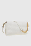 VERDE FASHION | Pochette ecopelle trama intrecciata