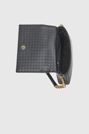 VERDE FASHION | Pochette ecopelle trama intrecciata