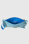 VERDE FASHION | Pochette in tessuto con perline