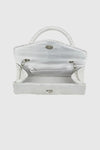 VERDE FASHION | Pochette in rafia con patta