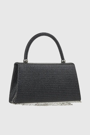 VERDE FASHION | Pochette in rafia con patta