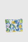 VERDE FASHION | Pochette mare in cotone fantasia limoni