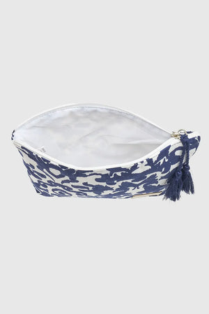 VERDE FASHION | Pochette mare in cotone fantasia cachemire