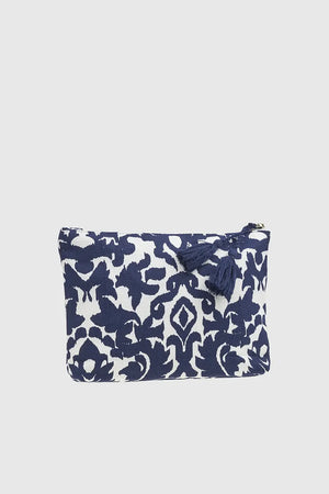 VERDE FASHION | Pochette mare in cotone fantasia cachemire