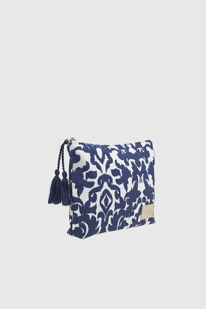 VERDE FASHION | Pochette mare in cotone fantasia cachemire