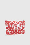 VERDE FASHION | Pochette mare in cotone fantasia cachemire