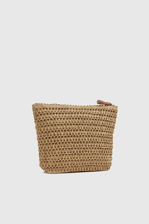 VERDE FASHION | Pochette mare in rafia