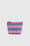 VERDE FASHION | Pochette mare in rafia a righe